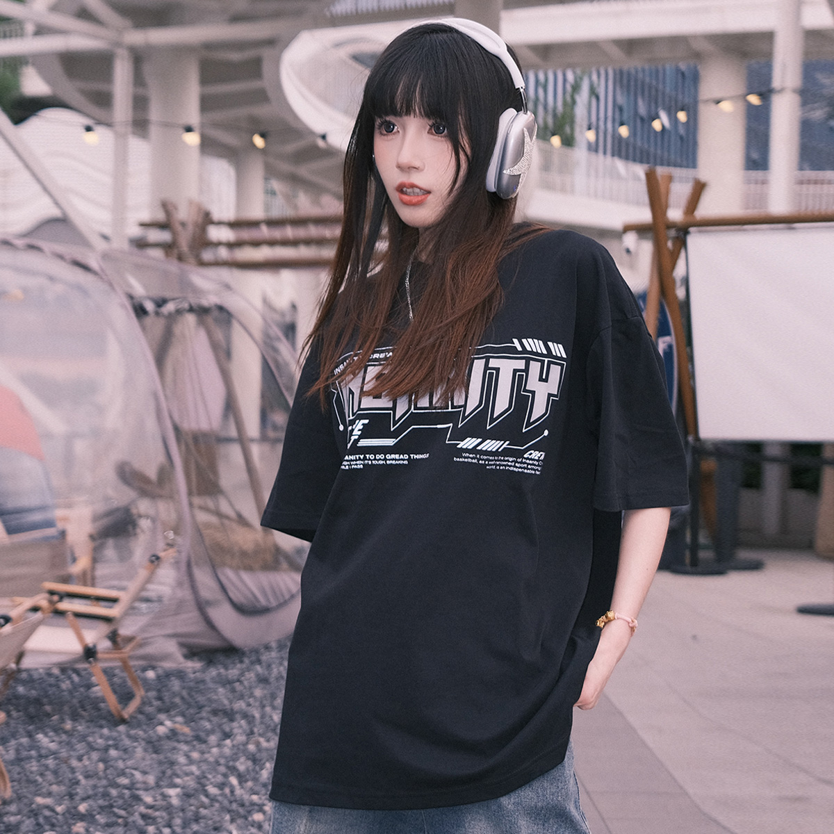 热极InsanityCrew全国行房车限定机械速干短袖