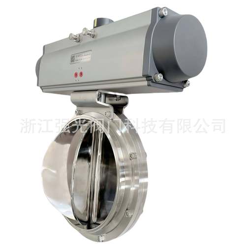 316L粉体卫生级食品级不锈钢气动快装卡盘卡箍星形给料阀给料器