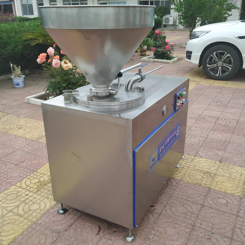 大型全自动液压灌肠机 热狗加工全套设备 成套台湾烤肠加工流水线