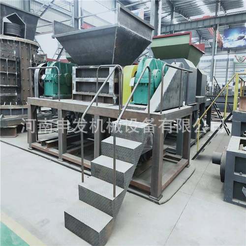 撕碎机大型双轴大件垃圾汽车零部件生产线破碎机设备废金属粉碎机