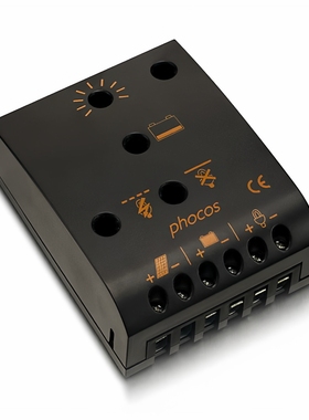 伏科phocos12V太阳能控制器 CA10自动充放电气象局水利局地震监控