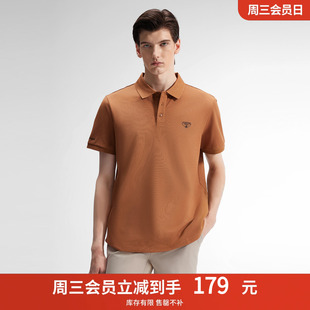 珈仕达男装 新款 CARSYDA 夏季 彩色透气网眼短袖 休闲polo衫