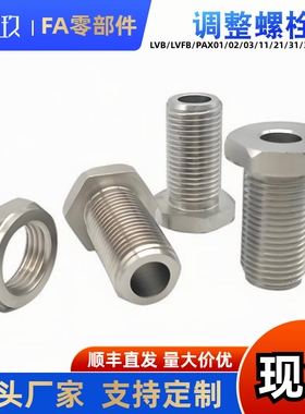 调整螺栓LVBS LVFBS8 10 12-5 15 20 25 30 40不锈钢 调整块PAX11