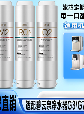 适配碧云泉G3G7净水机R510滤芯