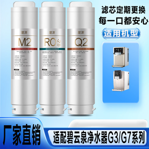 适配碧云泉G3G7净水机R510滤芯