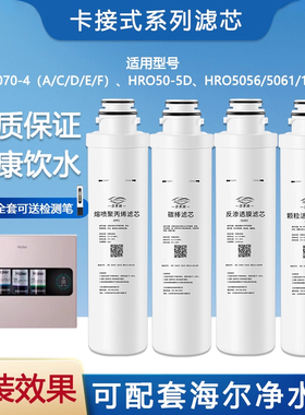 可配套海尔净水器滤芯HRO50-5D/5070/5061/5056/1H61-4纯水机通用