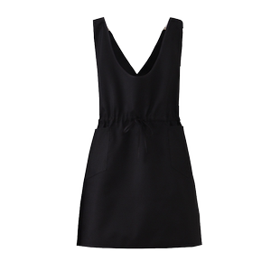 交叉背带围裙2023新款厨房家用女时尚洋气收腰显瘦耐磨耐用工作服