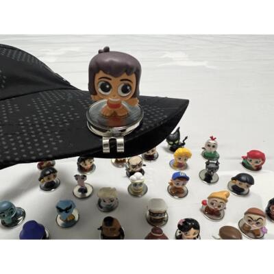 新品迪士尼迷你公仔卡通高尔夫帽夹马克可爱萌萌哒 golf mark现货