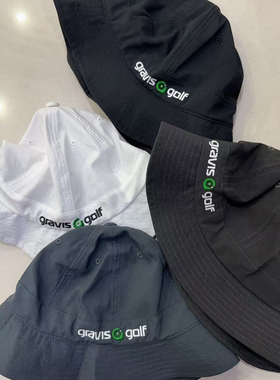 日本潮牌gravis高尔夫男女同款渔夫帽防晒透气微瑕特价
