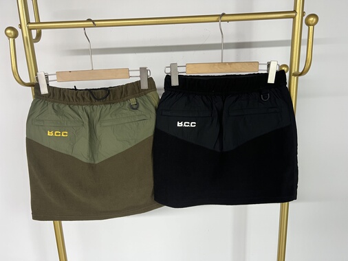 22303 日本潮牌FR2流氓兔女士服装秋冬摇绒拼接保暖短裙防走光