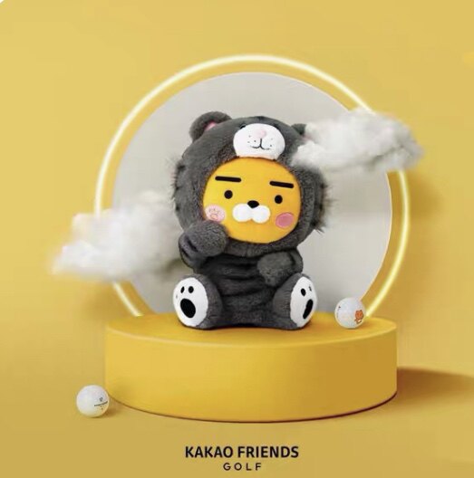 韩国代购kakao friends 高尔夫一号木杆头套 虎年珍藏版 现货顺丰