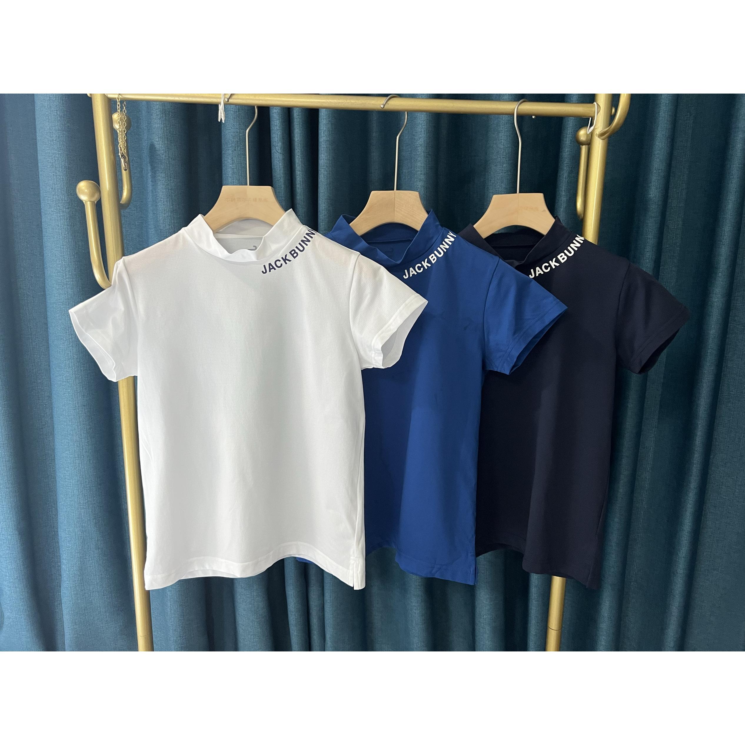 4 6I24 高尔夫球服装女士夏季新品短袖泡泡纱薄款透气速干T恤热卖
