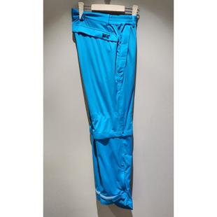 D009高尔夫男士雨裤拉链防水防风透气不闷热蓝色韩单松紧腰带新品