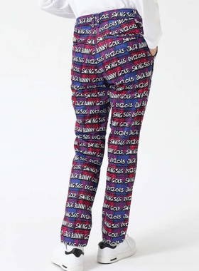 29L010 日本正品代购秋冬高尔夫服装女士拉绒时尚保暖防水长裤