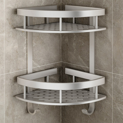 【超强承重】卫生间免钉置物架