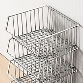 厨房置物架落地多层果蔬菜家用移动小推车零食收纳层架子