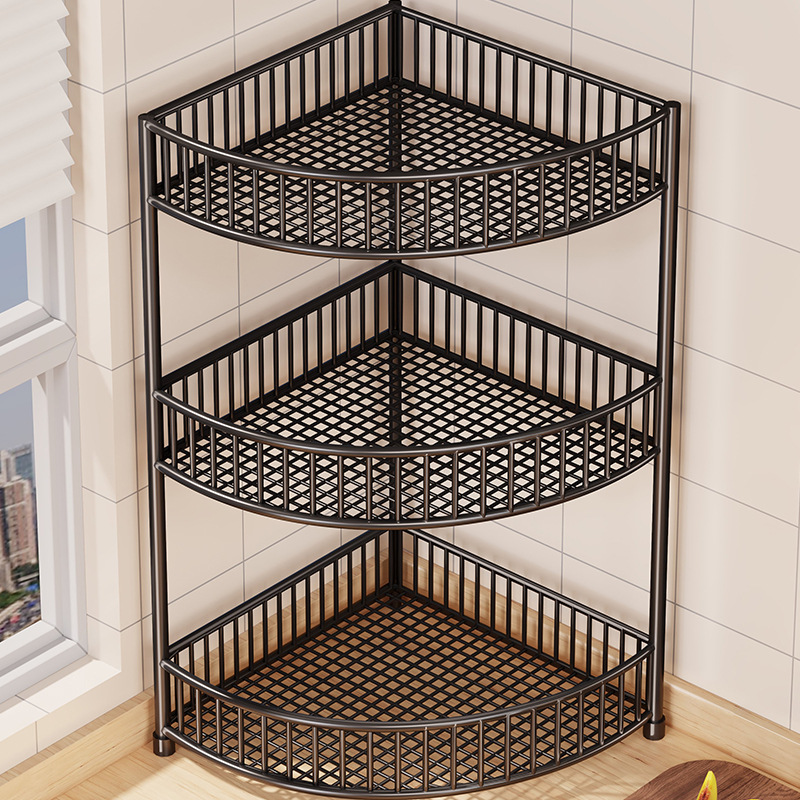 厨房置物架台面角落收纳多功能