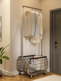 晾衣架，落地卧室晾衣架，高端可及豪华角落移动晾衣架，过夜储衣