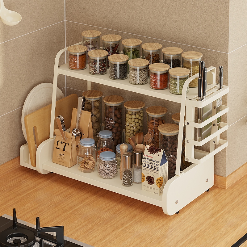 置物架多功能调料调味品菜板收纳