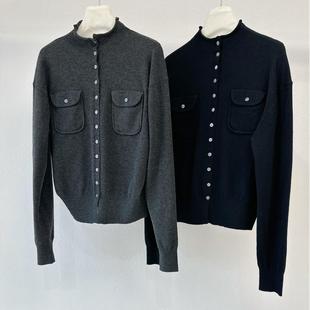 超喜欢 宽松百搭打底衫 一款 半高领针织衫 25冬设计师LOW mmjz