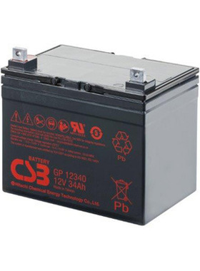 希世比CSB蓄电池GP12400免维护12V40AH适用太阳能应急UPS电源电瓶