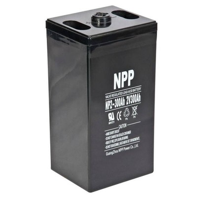 耐普蓄电池NP2-300数据机房应用设备2V300AH专网通信基站应用