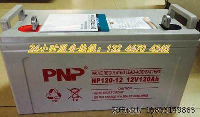 德国PNP蓄电池12V120AH铅酸免维护NP120-12太阳能 直流屏 UPS系统