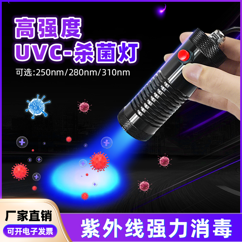 大功率254nm310nm380nmuvbuvc灯实验室科研深紫外线紫外杀菌灯