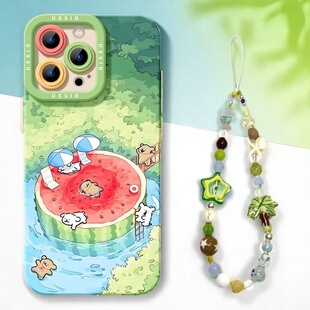 neo10 8保护套 手机壳s30 18女新款 y300i小清新iqoo13 90Pro 9防摔z9x 夏日西瓜适用vivox200s 100s