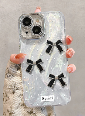 满屏蝴蝶结适用OPPOReno15/14/13手机壳12/11女新款findx9pro/8s/7ultra镜头膜A6GT/a5活力版realmeNEO保护套