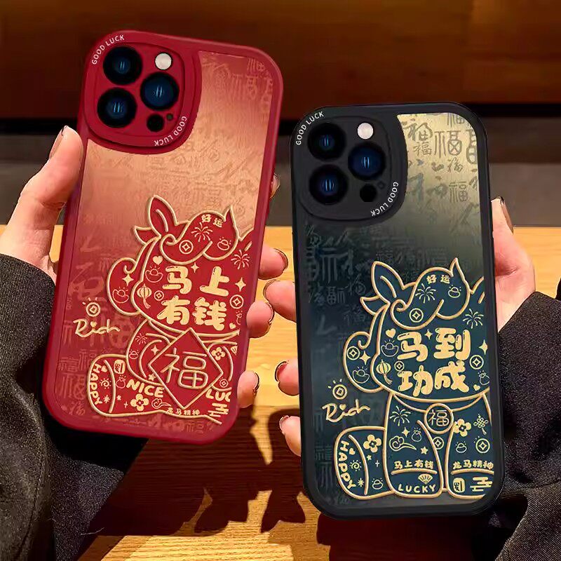 马到功成适用OPPOfindx9pro/8s手机壳Reno15c/14Pro/13/12/11女2026新款a6/a5软硅胶k12s真我GT7Pro/neo7防摔