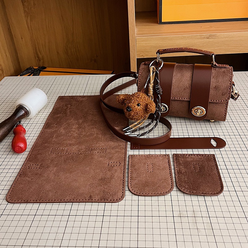 休闲女新手工包百搭单肩包韩版感手提枕头腋下包女材料包DIY