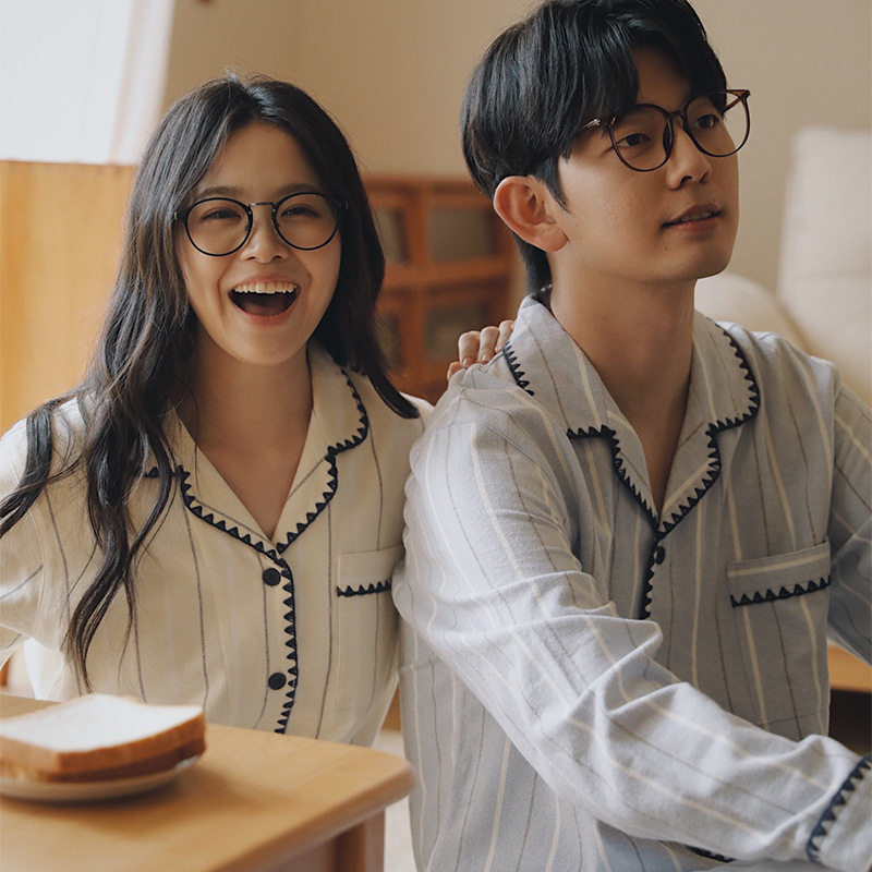 日系cherrykoko如常79-睡衣女款2026秋冬季新款棉磨毛长袖套装