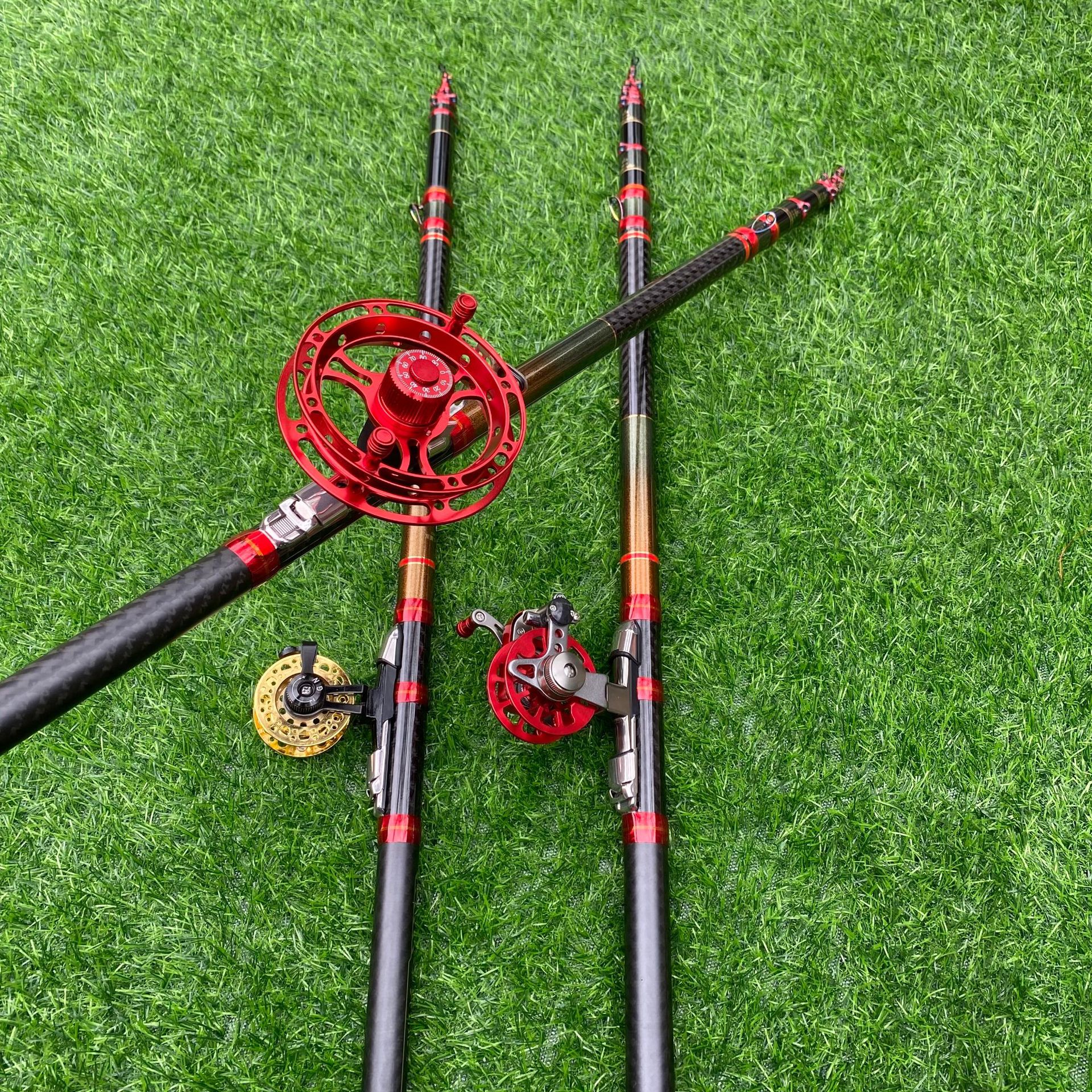 19钓短节前打杆谷麦钓竿三定位