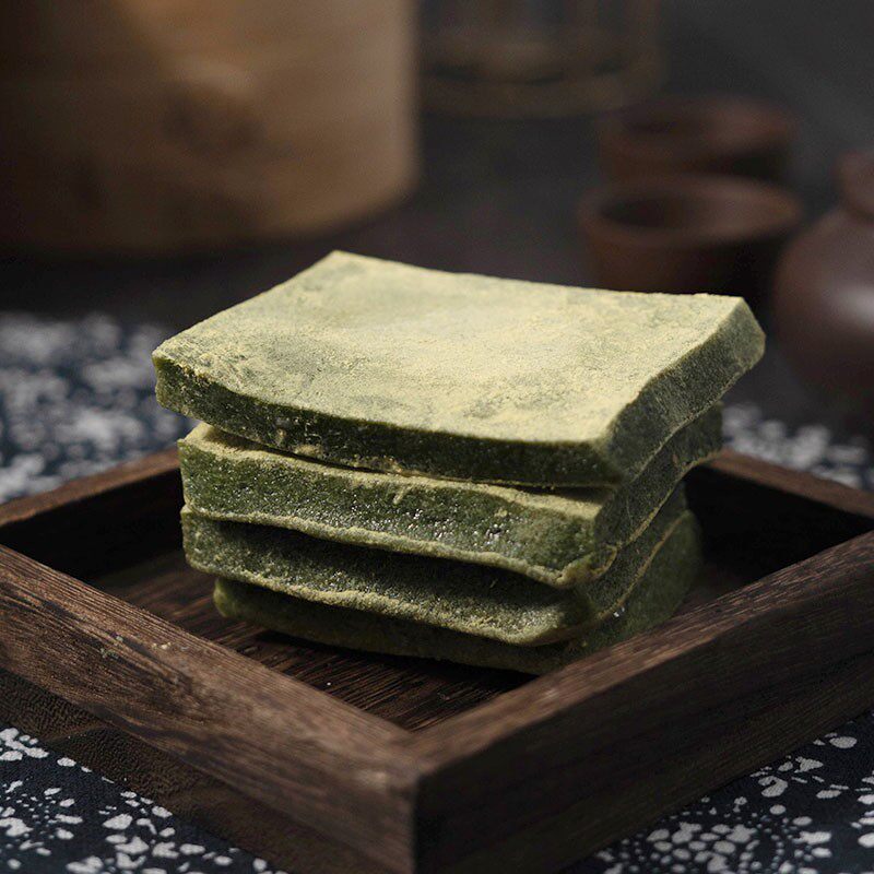 粮觅传统手工麻糍清明粿艾草果青团艾叶馃糕艾饺糯米糕点糍粑小吃