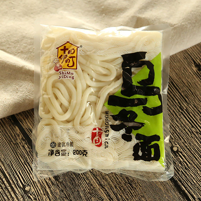 十目伊町乌冬面车仔面拌面200克小面火锅美食炒面方便面宿舍夜宵