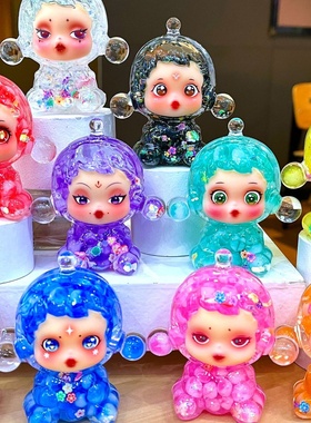 大爆款泡泡马特SP暗黑系列公仔手办玩偶流沙爆闪入油摆件diy饰品