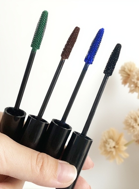 VERONNI 黑色紫色绿色蓝色睫毛膏纤长防水浓密卷翘彩色睫毛膏