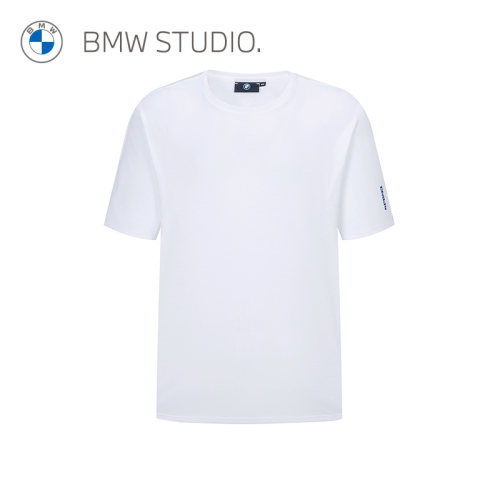 BMW宝马纯棉舒适简约男士短袖T恤