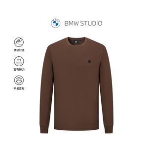 七夕节礼物 STUDIO宝马男装 BMW 卫衣 官方春秋季 百搭圆领男士
