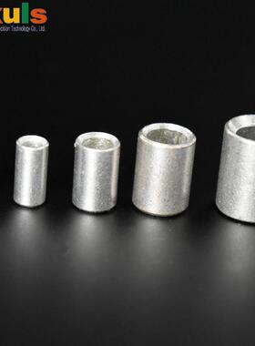 对接裸接头PNT1.25/2/5.5/8/14电线续接紫铜短形中间平行冷压端子