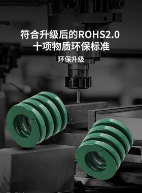 尔矩形螺旋弹簧 SWH70-70/80/90/100/125/150/175 代替米思咪ISU