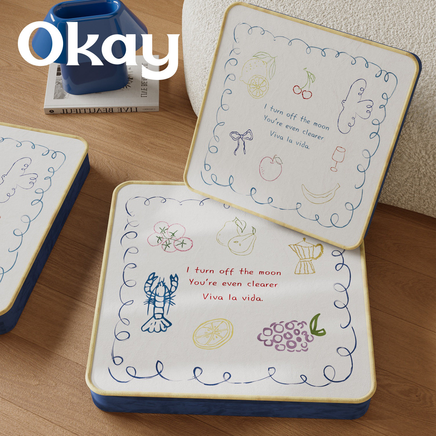 okay波西塔诺蒲团软坐垫 ins客厅防滑可拆洗风榻榻米看书韩系椅垫,居家布艺,蒲团,淘宝优惠券,粉丝福利购,淘宝优惠卷