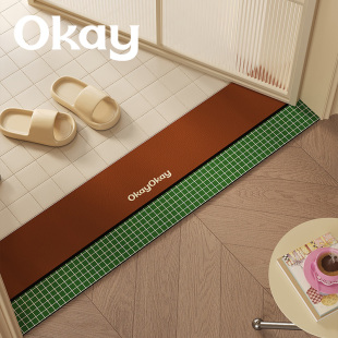 飞行宇宙门槛垫进门窄长条入户门浴室卫生间防滑吸水脚垫过门地垫