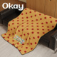 复古波点 韩系ins客厅盖毯沙发毯办公室午睡毯披肩毯学生宿舍毛毯