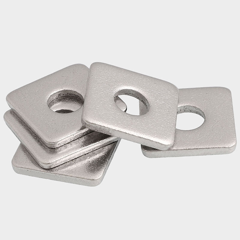 304不锈钢四方垫片正方平垫螺丝垫片加厚方垫片m3m4m5m8m10m12m20