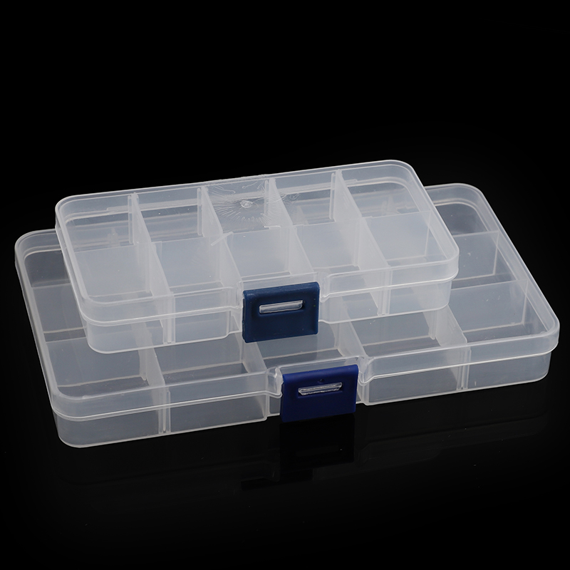 收纳盒透明塑料盒小螺丝五金元件分类盒工具电子零件盒子分格有盖,五金/工具,零件盒,淘宝优惠券,粉丝福利购,淘宝优惠卷