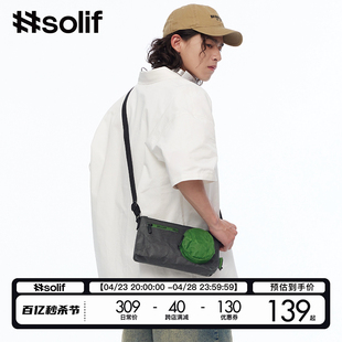 流行新款 solif探险家小众防水手机包男女单肩斜挎包冬季 原创包包
