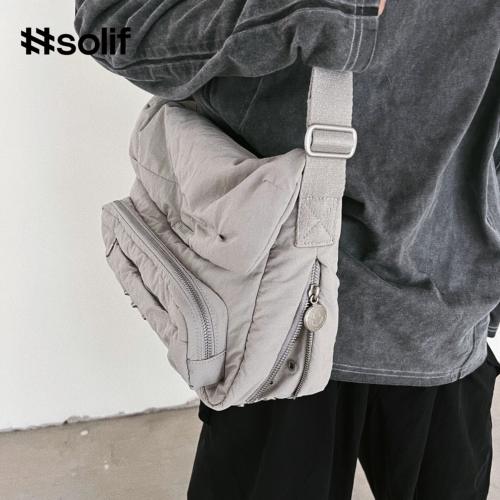 【新品】solif吞噬斜挎包原创大容量扩容单肩包男女休闲潮流秋冬