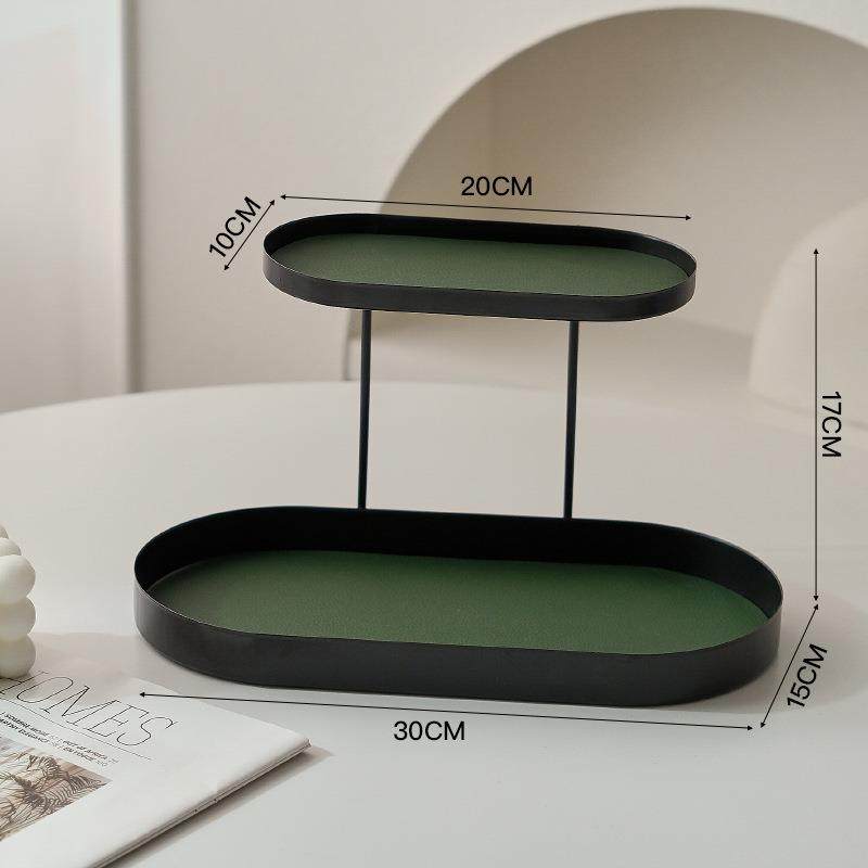 跨境化妆品收纳盒香薰桌面铁托盘洗漱台梳妆台玄关钥匙香水置物架,收纳整理,首饰盒,淘宝优惠券,粉丝福利购,淘宝优惠卷